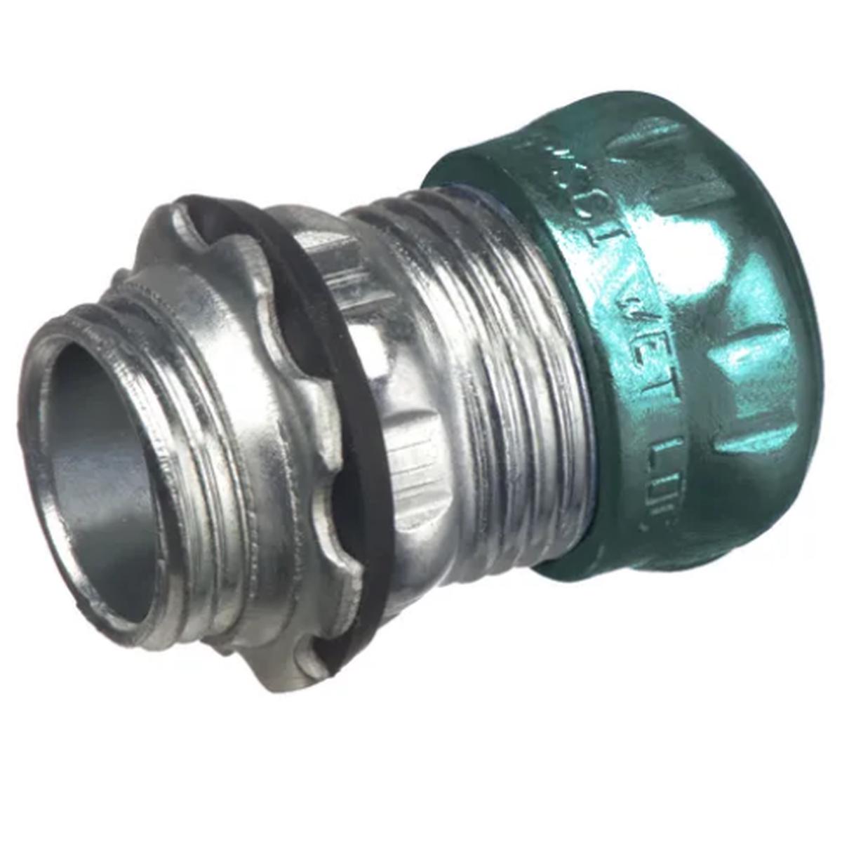 1/2 Inch Durable Rain Tight EMT Connector for Outdoor and Concrete Applications 820RT