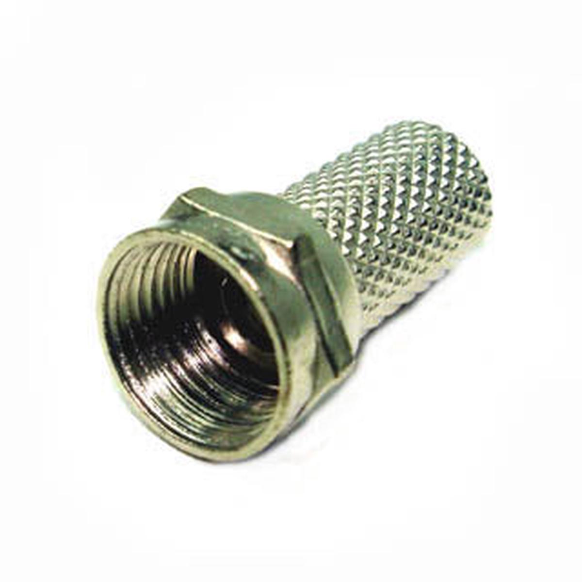 GDC-6TML - F PLUG RG6 TWIST ON TIN  (10 pcs/pkg)