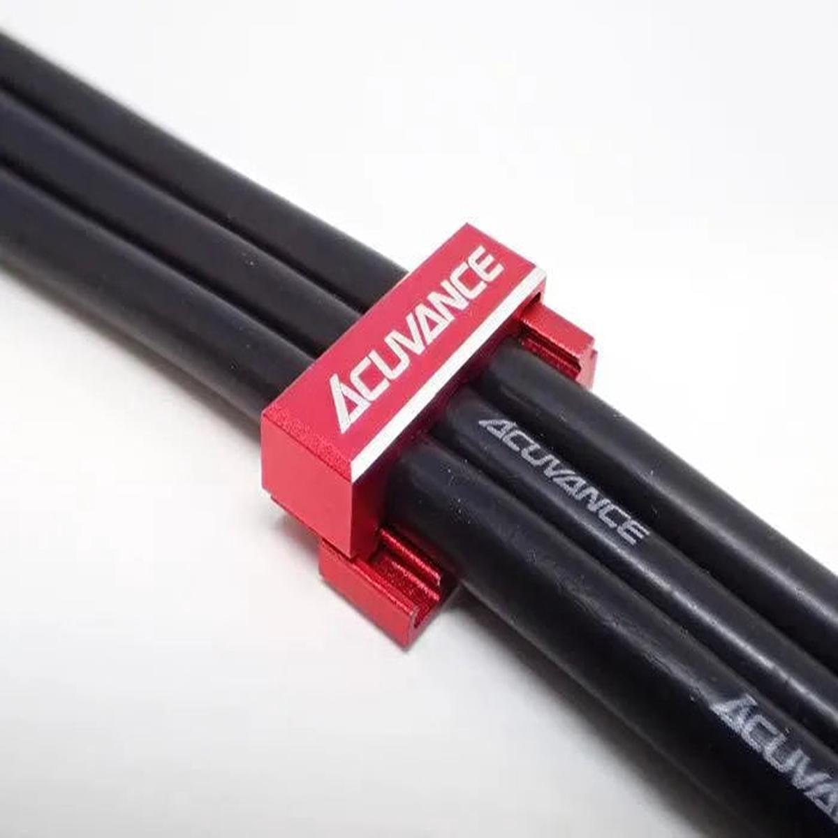 Serre cable 12awg Rouge