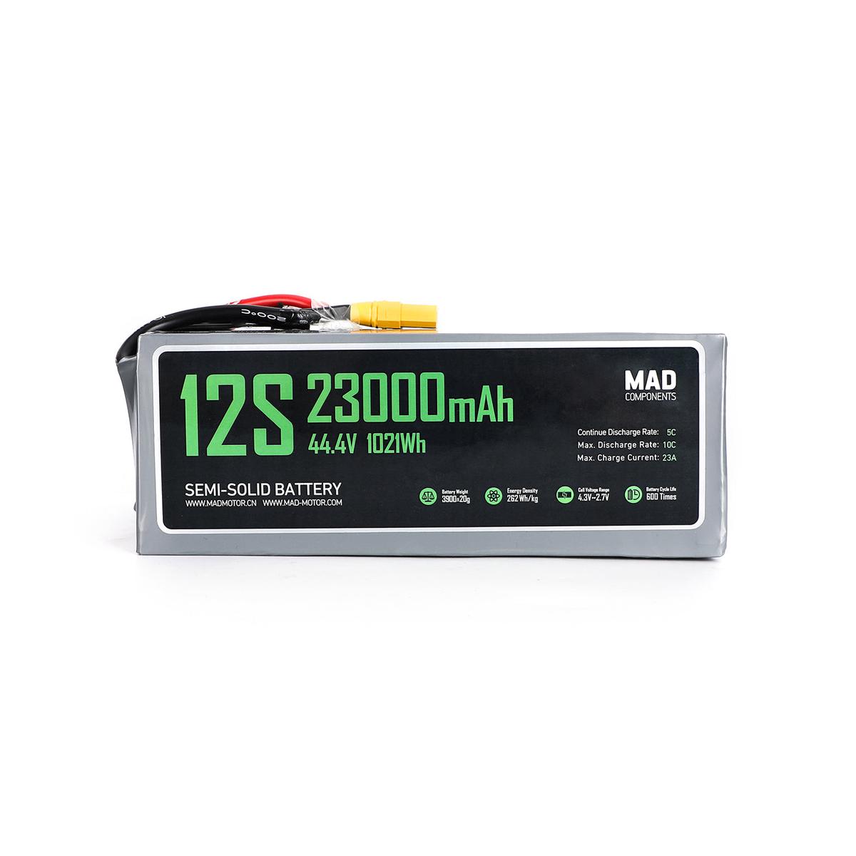 -    MAD 12S 23Ah 44.4  23000   1021  XT90-S