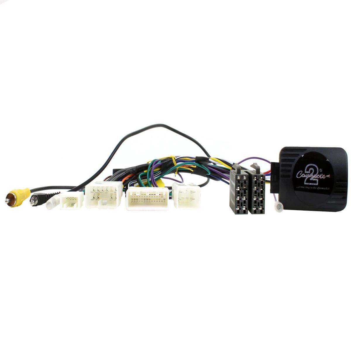 Swc Harness Subaru Brz , Forester , Impreza , Xv 2015 - 2021 (Toyota Plugs)(With Oem Rear Cam)