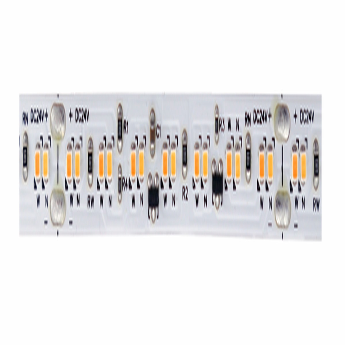 Elco Lighting Ambio 24V Sunset Dimming LED Tape, 3.5W/ft, 1800K3000K, E36PW-1535D