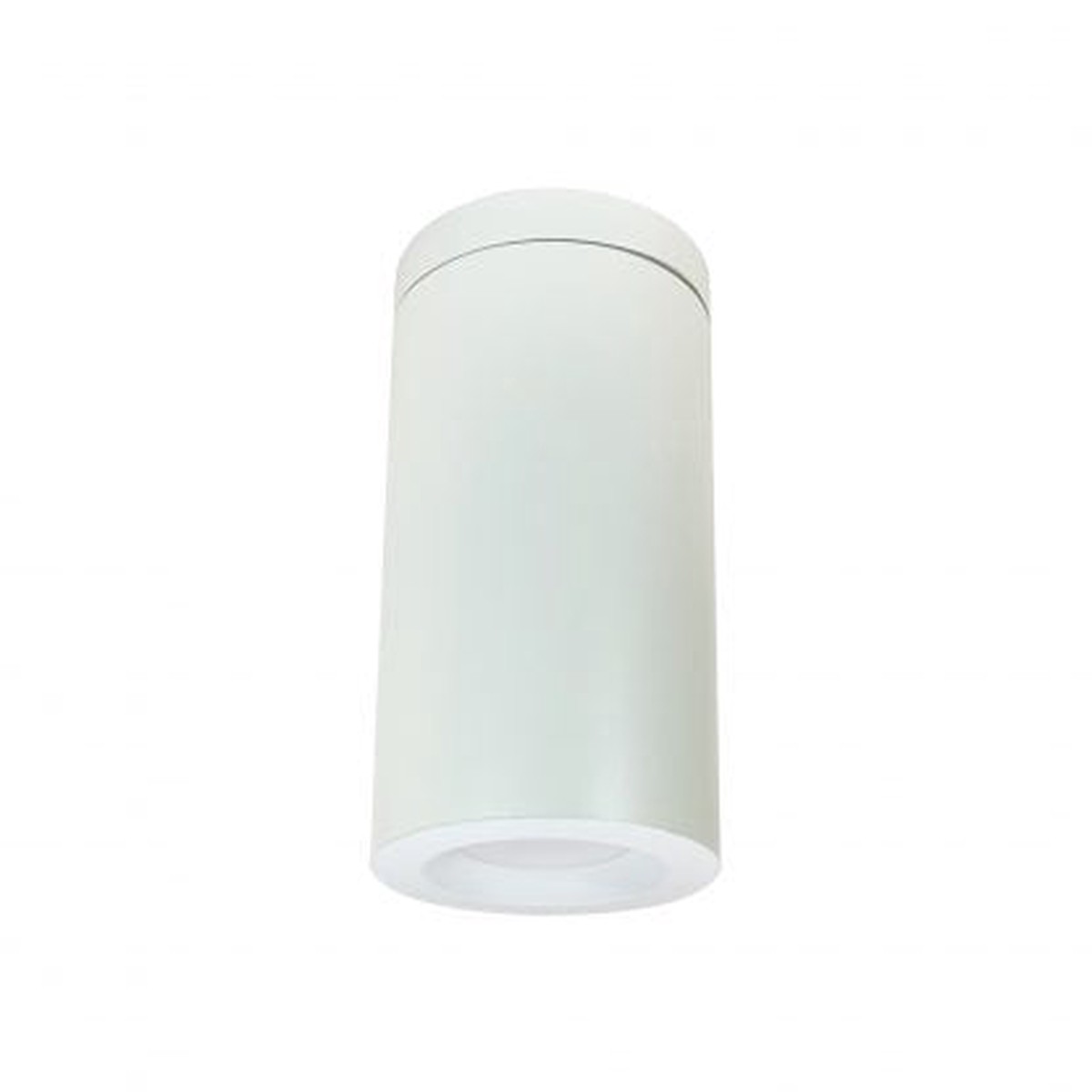 Nora Lighting 6" Onyx LED Cylinder, 15.5W, Tunable White (2700K5000K), 120V, Triac/ELV Dimming, Surface Mount, White Reflector, White Cylinder, NYLO-6STW111WWW